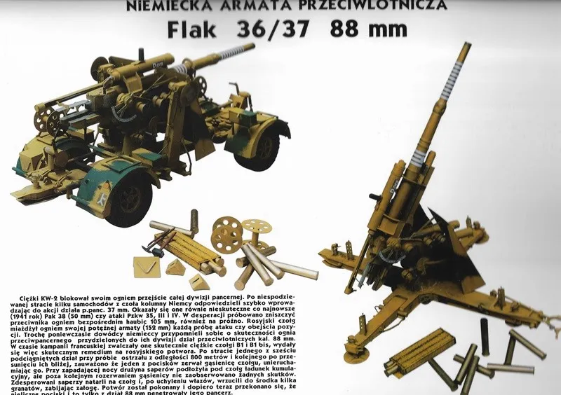 Delostrelecký kanón FLAK 36/37 8,8 CM